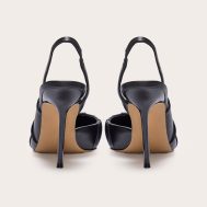 e550fe5c5584b4919fe3d594d4fcfd72be750b52_CNL6444_3_black_pu_point_toe_ruched_sling_back_high_stiletto_heeled_courts