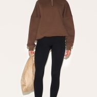 e5b80d0802c595133893a1befec26583101f8001_CNL7431_3_espresso_premium_high_neck_quarter_zip_oversized_sweatshirt