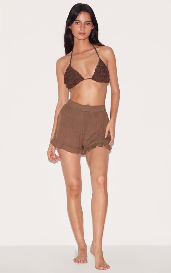 e6685018a2c8f0b124d396b5b9d14e211c4325e7_CNL9892_1_chocolate_textured_woven_frill_edge_shorts