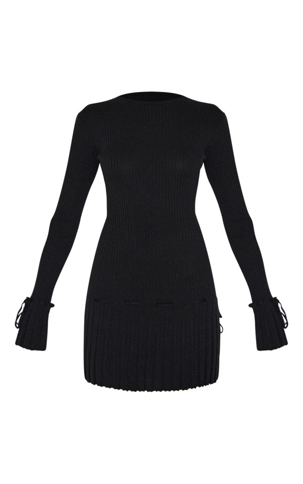 e67058dba6235f0b705213e7865bf5f4d7512050_CNL5898_5_monochrome_rib_knit_pleated_contrast_tie_detail_long_sleeve_mini_dress