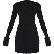 e67058dba6235f0b705213e7865bf5f4d7512050_CNL5898_5_monochrome_rib_knit_pleated_contrast_tie_detail_long_sleeve_mini_dress