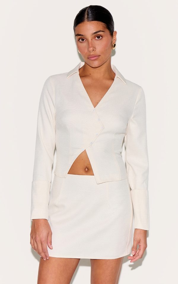 e6758c85543487658433fa14c856ca79070a5bf7_CNM4383_4_petite_cream_textured_woven_mini_skirt