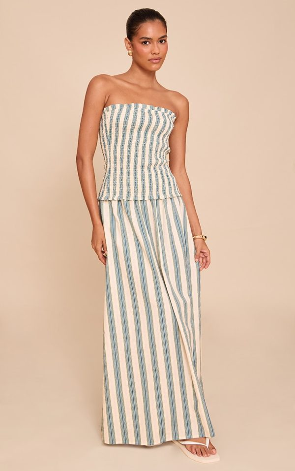 e7997ad887934b03bb1021a2b6ca8666d69708b4_CNM6054_1_green_pinstripe_maxi_skirt