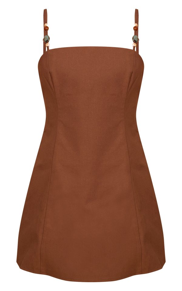 e8aee888ac986821f5549aae3fea32a9b4733f99_CNM7478_5_chocolate_strappy_bead_detail_shift_dress