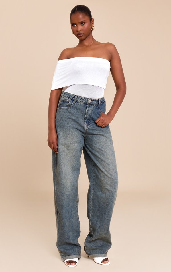 e8bc13488346d7c9e625a51b42d0bcd2a6d70126_CNM3741_3_white_sheer_soft_touch_fold_over_detail_one_shoulder_long_top