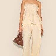 e9386185a3f028aec5c0f21dc5b09328a8d2e09c_CNM3176_3_butter_yellow_linen_look_peplum_bandeau_top