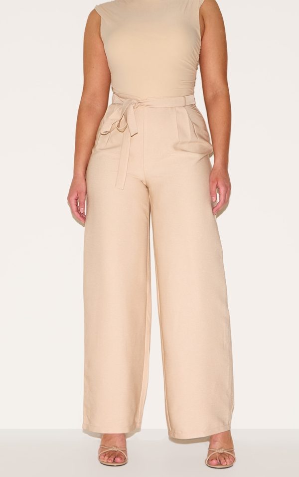 e9ec489c51f5b9eaf947e3a765bf6a3de1a80376_CNM1380_2_shape_sand_woven_highwaisted_belted_wide_leg_trousers