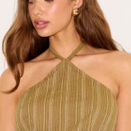 e9ff63d5685fd03020333c60450e878e7ea28076_CNM6128_4_khaki_pinstripe_halter_neck_pointed_hem_top
