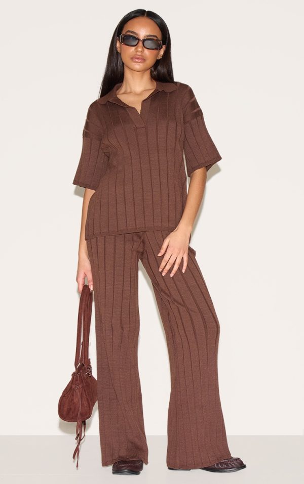 ea5ae08b5b9fcc636ec787747bdafd463a25c3eb_CNM8345_1_petite_chocolate_wide_rib_knit_trousers