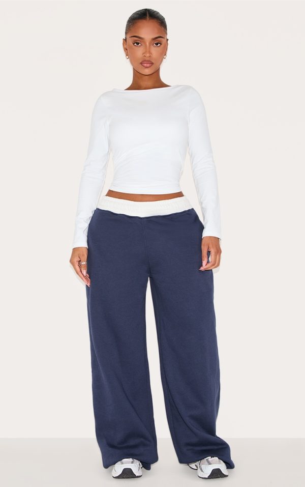 ea5f8d1348b7e08c652d9450380a86077916b32c_CNM0087_1_shape_navy_high_waisted_contrast_band_wide_leg_joggers