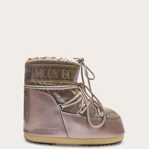 Gold Moon Boot Icon Low Glance