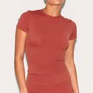 eb70cd580dca8b8b3738552164cfc7e58c9358c2_CNM4971_1_petite_paprika_sculpt_longline_gym_top_short_sleeve