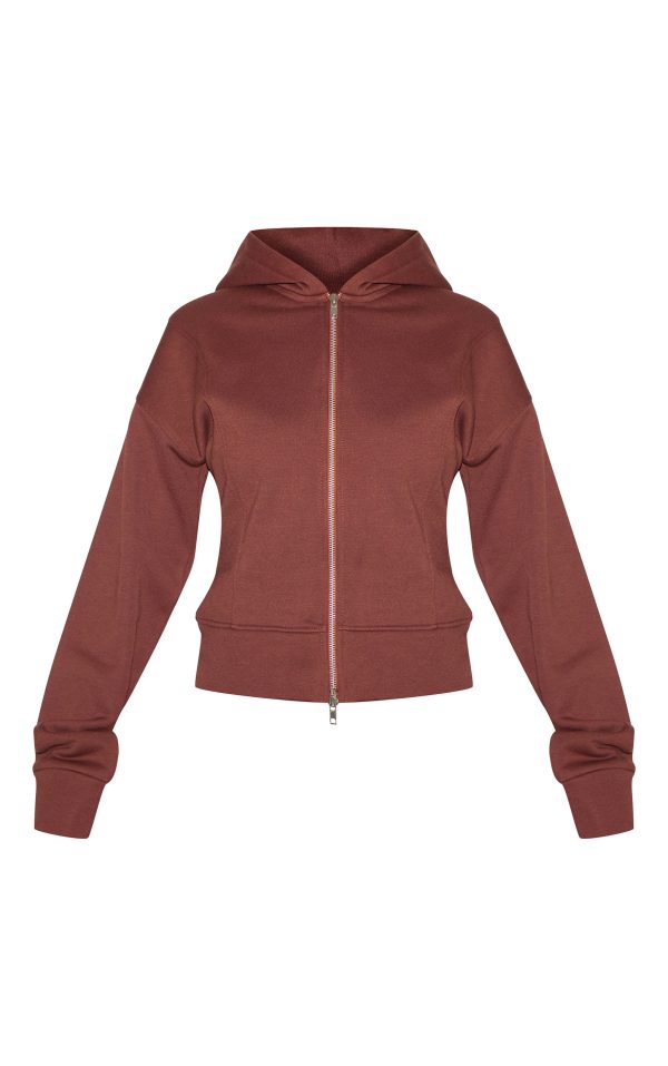 eb79566d72de0dddab536541ee208d74acce9ec6_CNM4771_5_petite_deep_chocolate_double_zip_cinched_hoodie