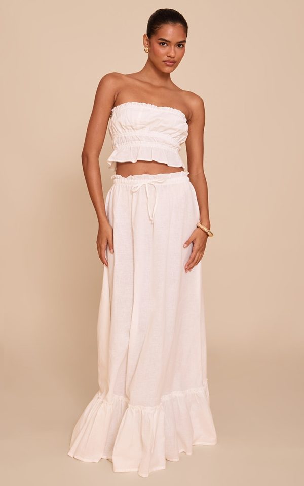 eb7ea897d51904bff881ce1e48081a10703043ca_CNM3226_1_white_linen_blend_shirred_waist_maxi_skirt
