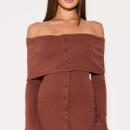 eba4e0818f494a4337cda7320151580e8d628bd9_CNM3165_1_chocolate_rib_fold_over_bardot_button_mini_dress-1