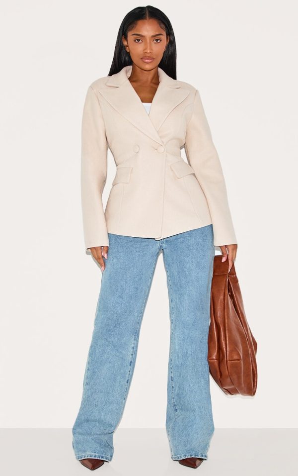 ec2b7280c534992dd9305320ab60937e0dfeef90_CNM3002_3_shape_stone_wool_look_cinched_waist_blazer