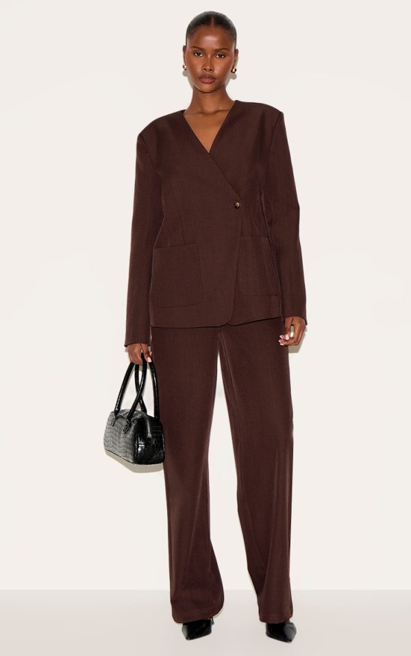 ec3672acccd937cf9b45cea4d12eb36f32e71f26_CNM1900_3_dark_brown_tailored_woven_asymmetric_blazer