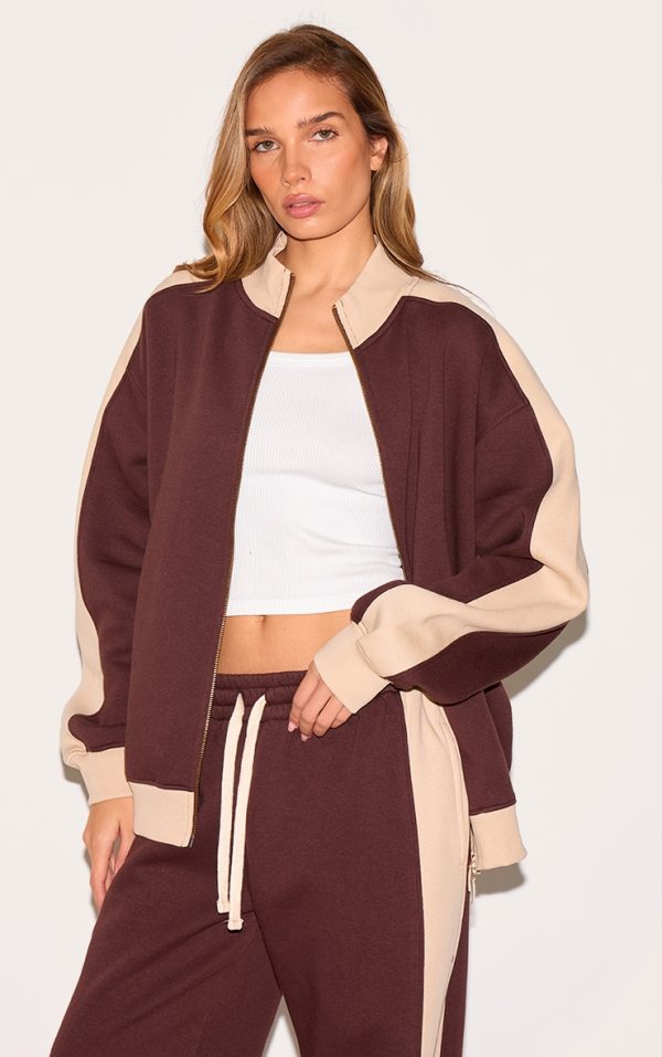 ec6b733230d8e940031c5819acd680d03445e9e6_CNM6495_4_chocolate_oversized_colour_block_zip_through_sweatshirt