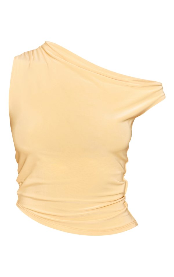 ec8da92cf7c3538ea62804bfda6001b711128c6b_CNM9239_5_butter_yellow_double_layered_slinky_one_shoulder_longline_top