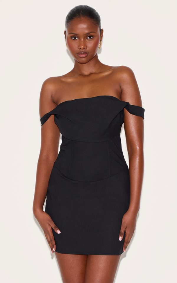 ec9d0891956b1a313e87263741a08cf7340db078_CNM0908_1_black_draped_bardot_corset_bodycon_dress-1