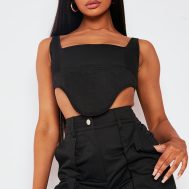 ed49e9b145b028baadefd5d4037976df0d3930d7_CNA5647_1_black_twill_dip_hem_structured_cargo_corset-1
