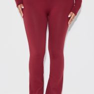 ee1f8c1840f300b86b5aba792e113861ff31043f_CNK0782_2_shape_burgundy_sculpted_foldover_waist_flare_trousers