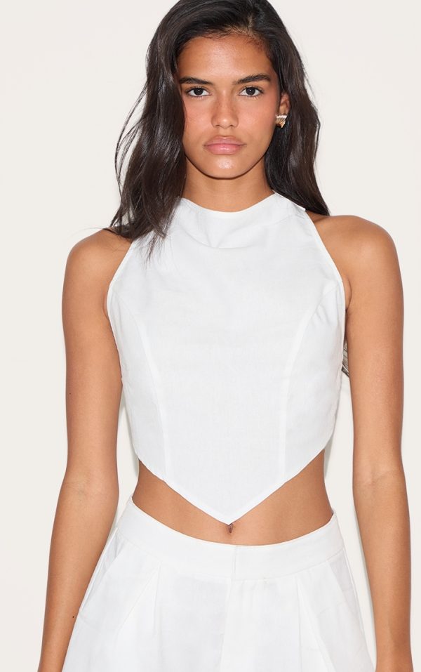 ee30abc10fcb7614200317a350b9e277b358261c_CNM6130_1_white_woven_open_back_top