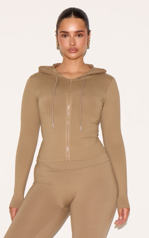 ee5a4fa369dae7be15e84c331b17b48fd0d326e2_CNM0052_1_shape_olive_zip_through_sculpted_hoodie