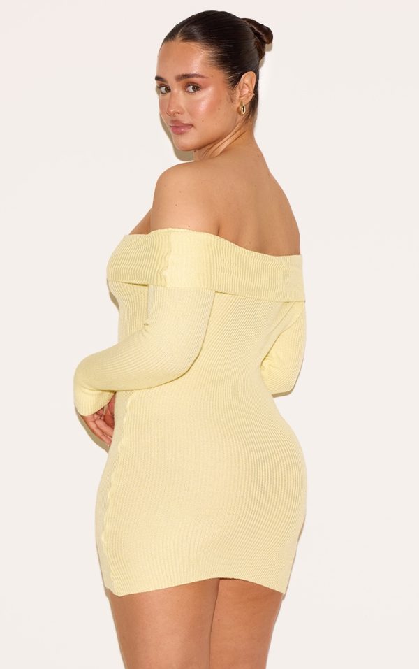 efb4b16bff84499d66c7e910b0b86ae3030578b7_CNM8163_2_shape_lemon_off_shoulder_fold_over_knitted_bodycon_dress