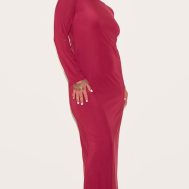 efb5e072df97aa3d00fa6b8a0f597546596f01bf_CNM3028_3_plus_wine_double_layer_slinky_flared_sleeve_midaxi_dress