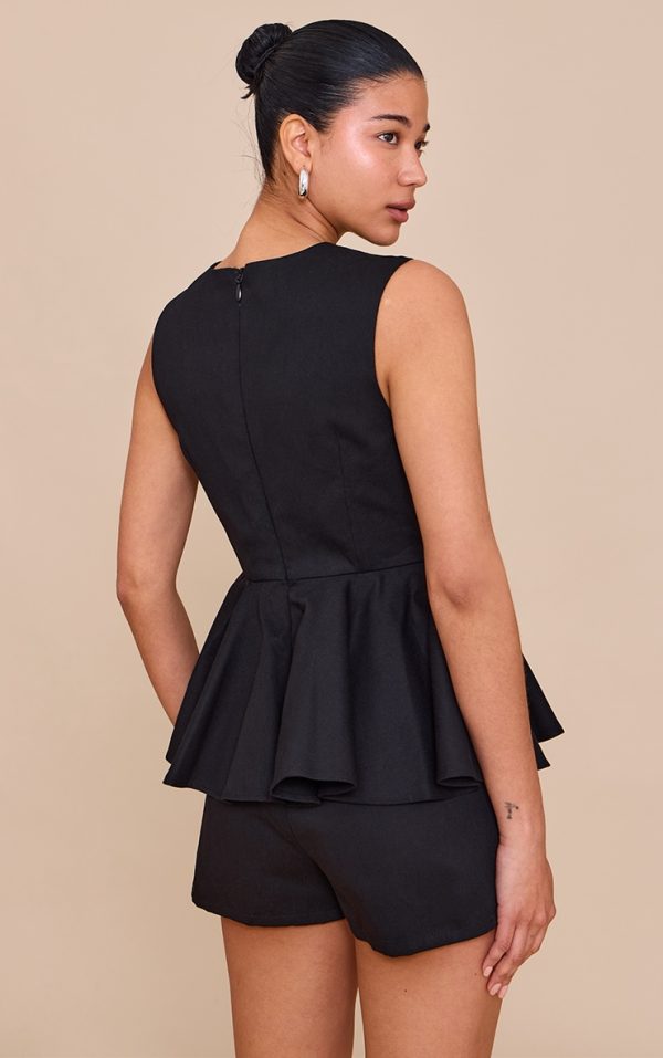 efcc1cb590ba4440197a622e41d7df6cbd07cb80_CNM7286_2_black_cotton_peplum_skort_playsuit