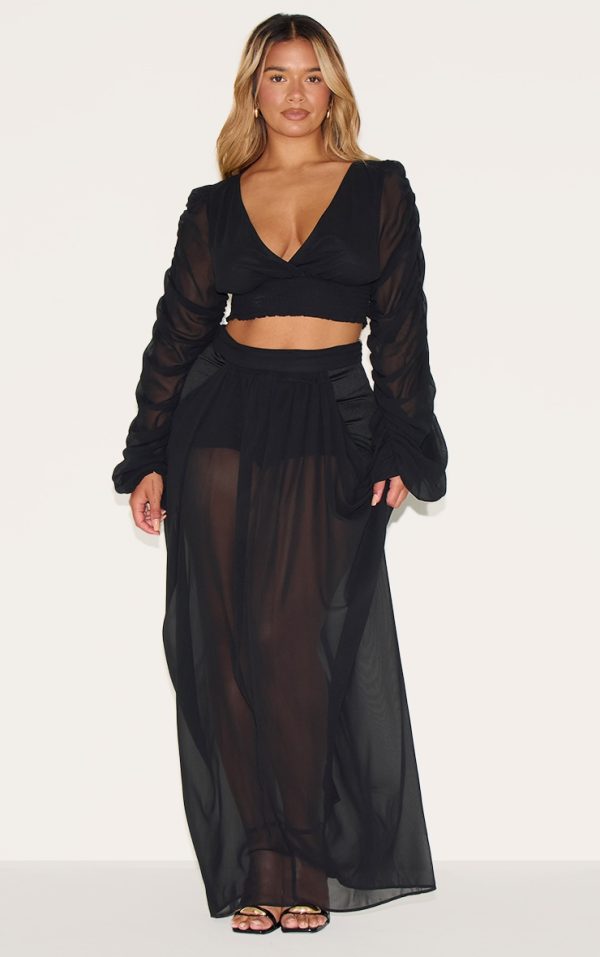 f049d7af5f1d2a1a81cb358eefbd075a1a131453_CNM6238_1_shape_black_chiffon_highwaisted_drape_maxi_skirt