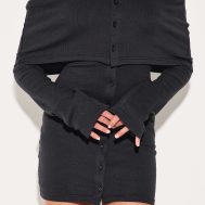 f2ab7c55a46350b94e8754282700e70f30647f6a_CNM3164_4_black_rib_fold_over_bardot_button_mini_dress
