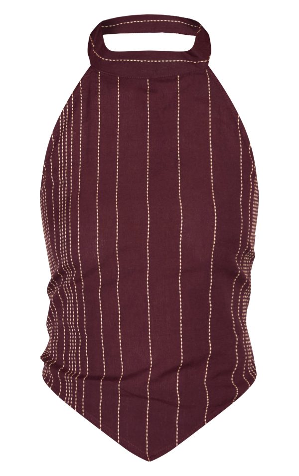 f2da8e83d7e96cdab8cb96180bfe8dcd649a63fa_CNM3250_5_dark_brown_embroidered_stripe_halterneck_top