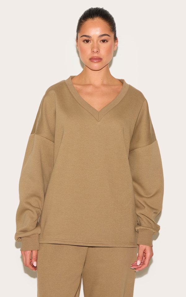 f3092cc55a739d05fd07826399a9268c300a67cd_CNM6505_1_taupe_oversized_v_neck_sweatshirt