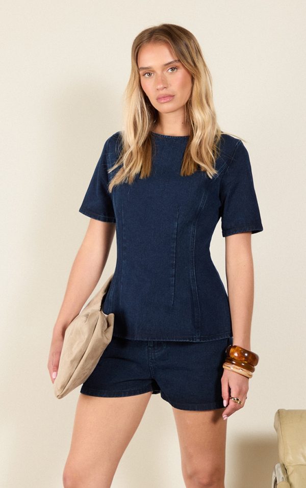 f3883a8783a7d7c6109155d06dd5c0f3ec2a5da4_CNM4693_1_dark_indigo_high_waist_denim_shorts