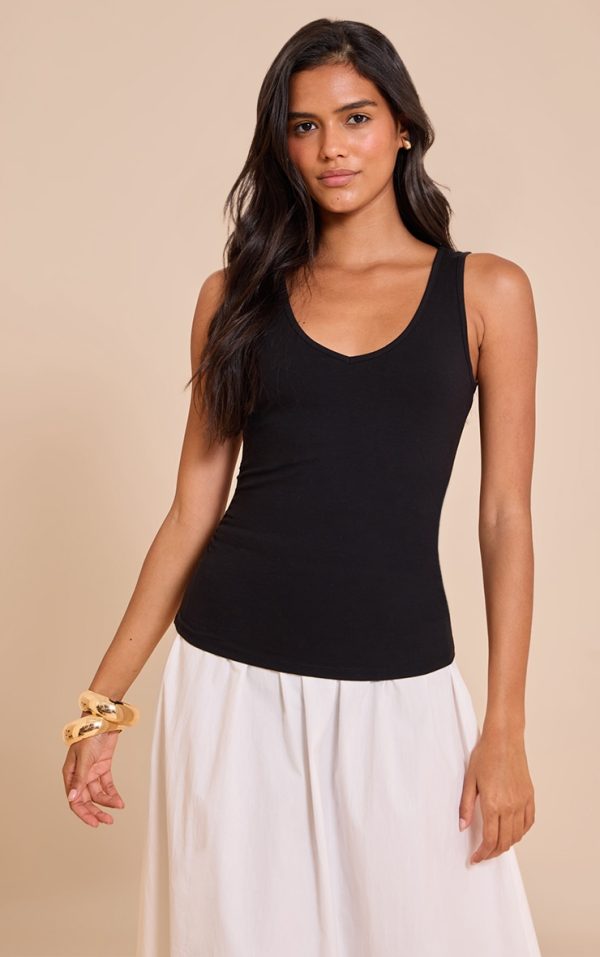 f45a9f4609cf83f082f07f7b16e0add44cd4d9bd_CNM9500_1_black_soft_cotton_v_neck_vest_top