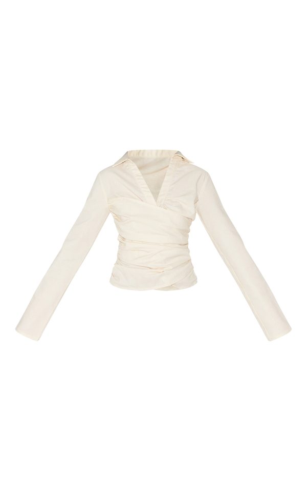 f469de19e8f8eec4fd50fb7c69894d8bbfb85094_CNM5052_5_butter_yellow_linen_blend_fitted_wrap_detail_shirt