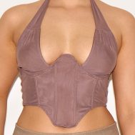 f473ec6094057999c71826b266f080831845d347_CNK5481_4_shape_brown_double_layered_mesh_tie_neck_corset_top
