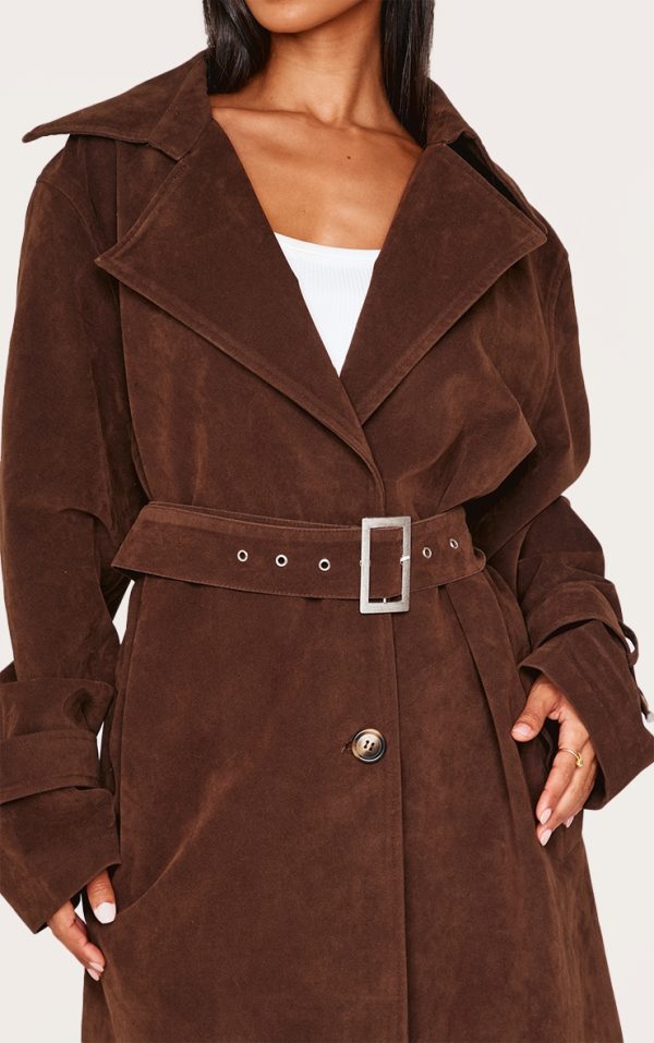 f4bf3d14f9b794685729ff0c4a813628d8a637fb_CNK0379_4_petite_chocolate_faux_suede_belted_trench_coat-1