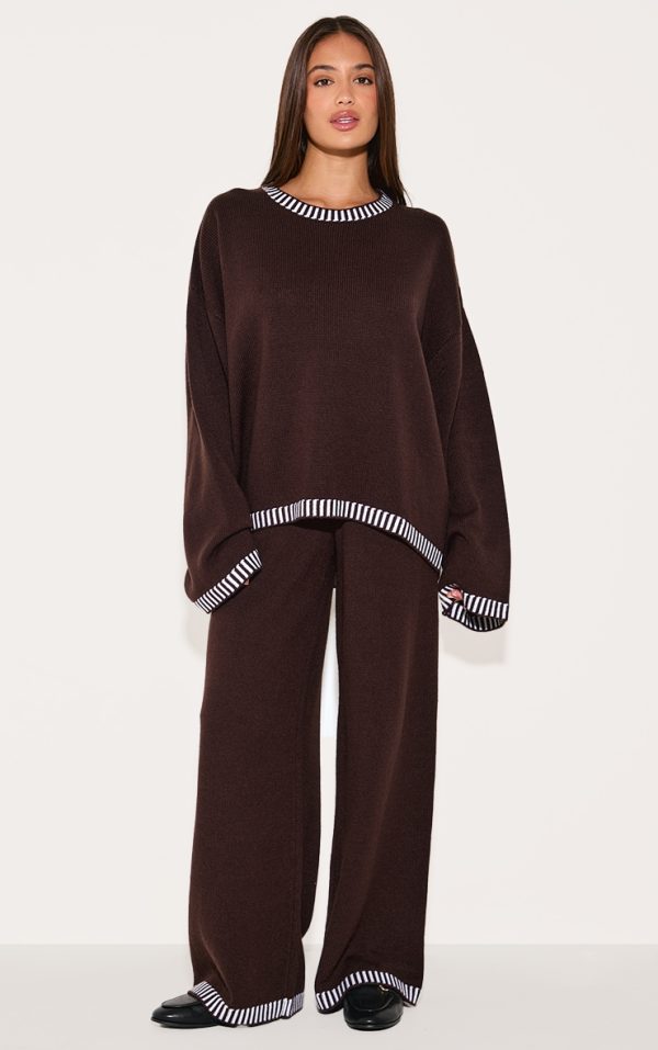 f4db50868a5cde40af0070057682d8439bbc1eb9_CNL1869_1_chocolate_contrast_mocha_stitch_detail_knit_drawstring_waist_trousers