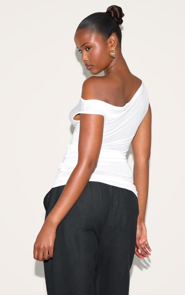 f64acf17d4571ddcc8f83d3d0f50ac48a49d9813_CNM3743_2_white_sheer_soft_touch_cowl_neck_long_vest_top