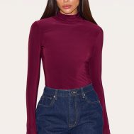 f657e726e082a7560000e052213f49ec737c9ce9_CNM1401_1_plum_slinky_high_neck_thumb_detail_long_sleeve_top