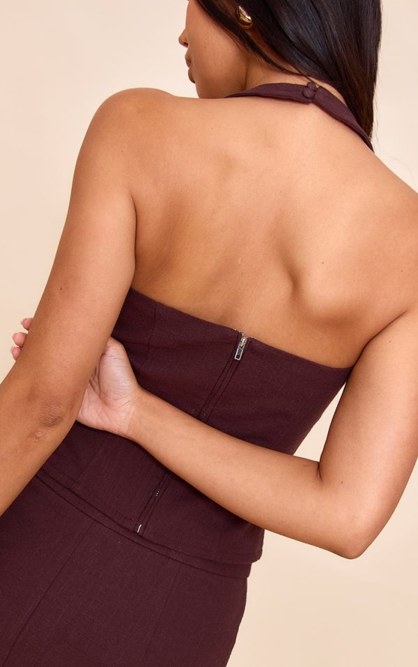 f6c3617701fbce2d64b873dc8d9f0f0688b5a391_CNM6076_2_deep_chocolate_premium_linen_halterneck_top