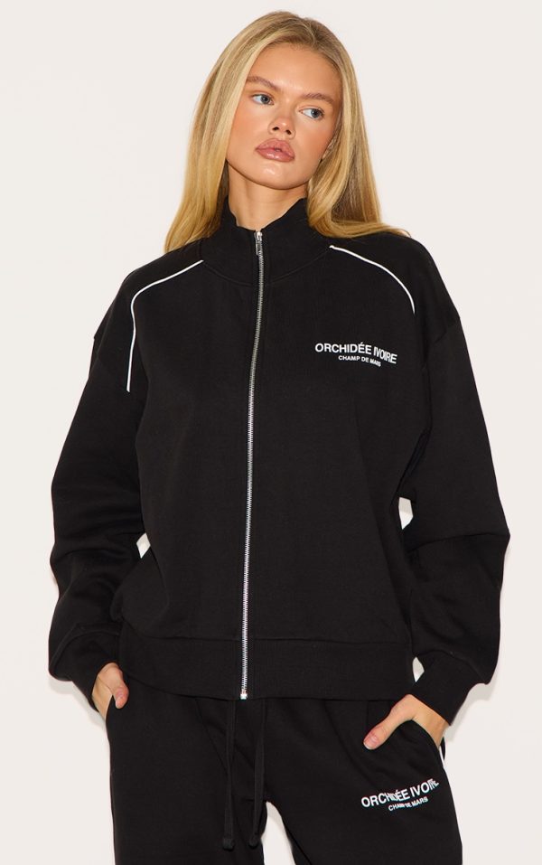 f6c77d8c6c1fe4fee51d22c950af668e3409c30d_CNM0203_1_black_premium_piping_detail_high_neck_zip_through_sweatshirt