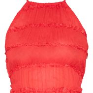 f70d697c68e8b2481f61b30acd0ea951ed1a99aa_CNM7094_5_tomato_chiffon_ruched_frill_detail_halterneck_top
