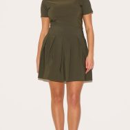 f745edceb94ce72b9487a8d0f9b43e9adddce426_CNI8642_3_plus_khaki_pleat_hem_detail_tailored_mini_dress