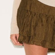 f7ac4c0d5db3826d7775e5e62e4a3190e04907f6_CNM2013_5_plus_khaki_crinkle_woven_dropped_waist_frilly_mini_skirt