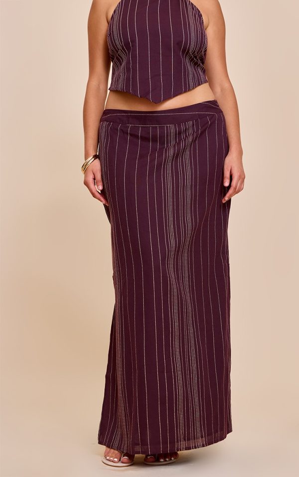 f7d9cc7f1efb1f69c20dbe427e79ee445038067b_CNM5106_2_plus_brown_stripe_embroidered_maxi_skirt