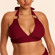 f8861a474668f01672fce2ef006a9eba838bbcd2_CNM3330_1_plus_burgundy_o_ring_detail_ruched_triangle_bikini_top